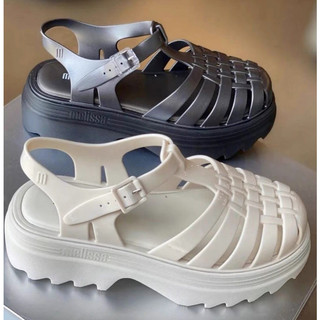 Giày Sandal La Mã dệt đế dày Melissa Cutout của Brazil