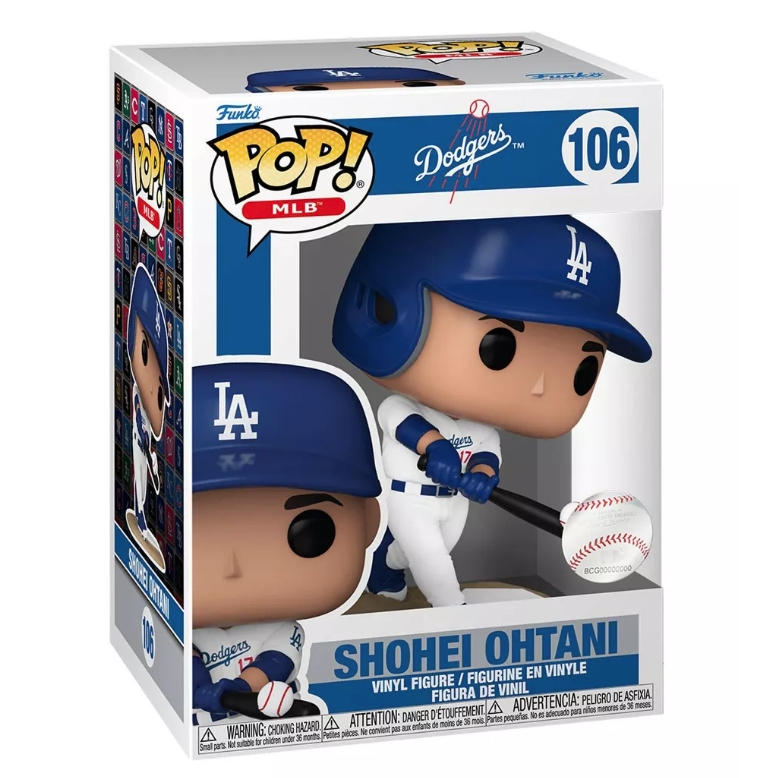 Funko POP! MLB: Los Angeles Dodgers - Shohei Ohtani Figure Funko POP! Mlb: Los Angeles Dodgers - Shohei Hình