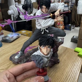 21cm Hành Động Jujutsu Kaisen Hình Okkotsu Yuta PVC Hình Có Thể Thay Đổi Đầu