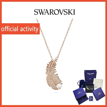 20 Vòng cổ dây chuyền rỗng Swarovski Vòng cổ pha lê nữ Trang sức Vòng cổ bạc cổ nhanh màu Quà tặng sinh nhật Quà tặng ngày lễ tình nhân Quà tặng Giáng sinh tay thời trang Trang sức