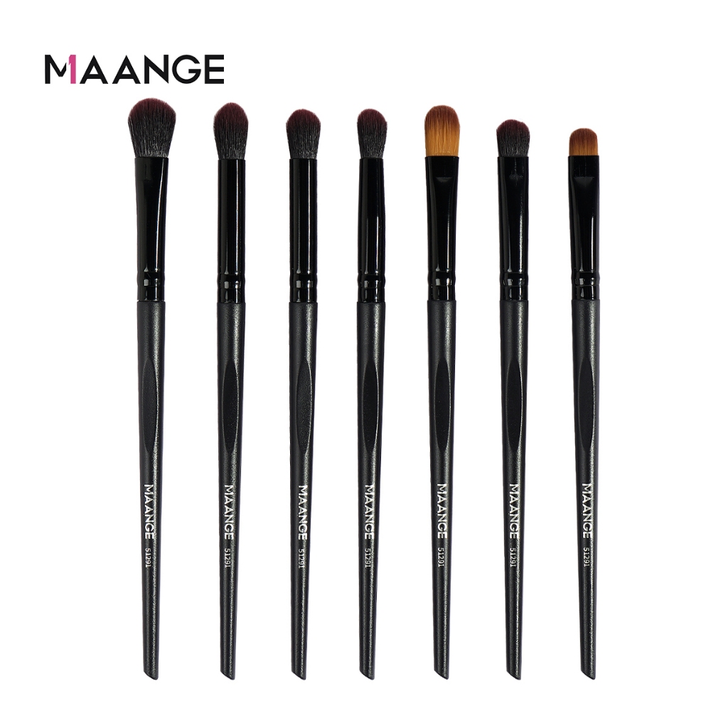 Bộ 7 cọ trang điểm phấn mắt MAANGE dành cho người mới bắt đầu 51291