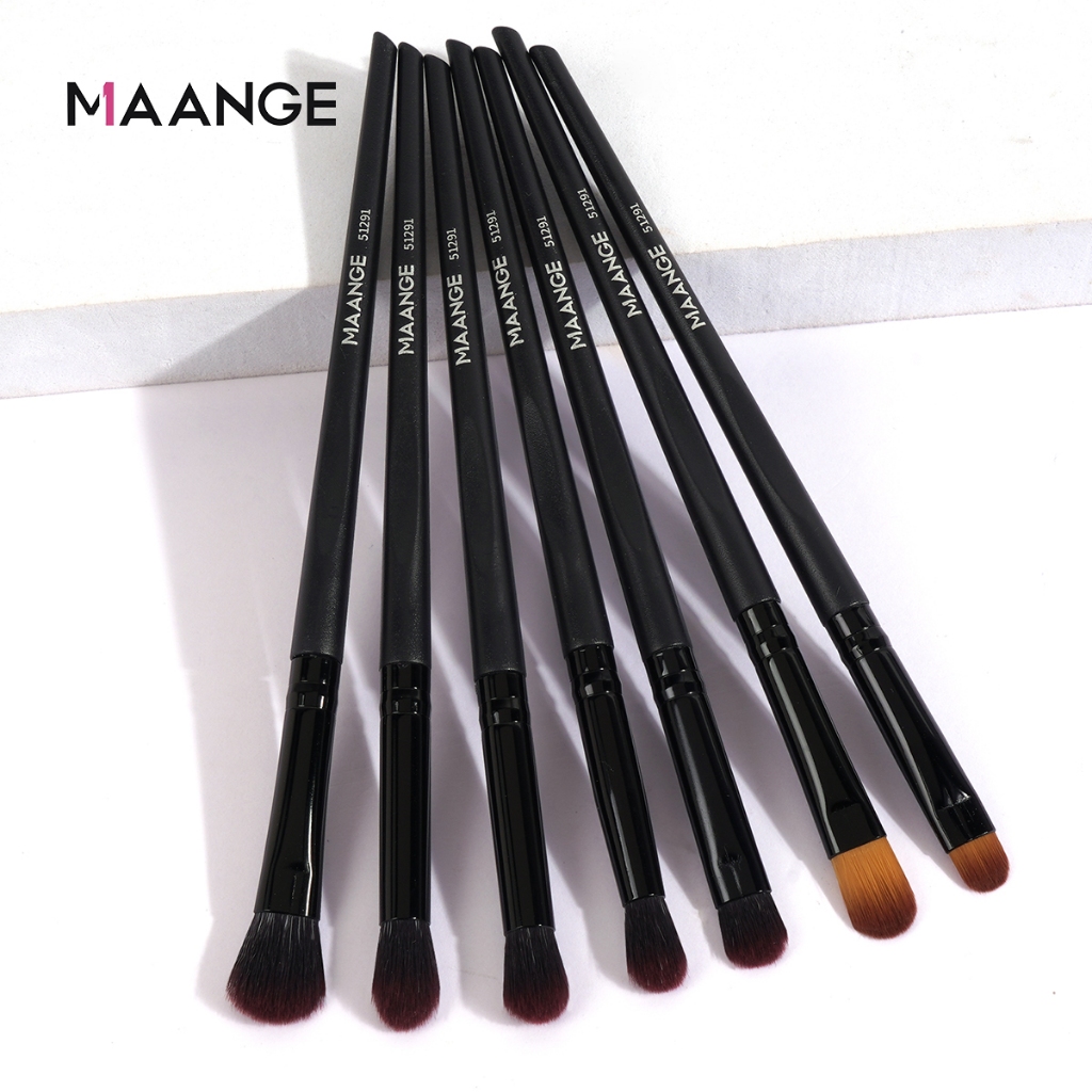 Bộ 7 cọ trang điểm phấn mắt MAANGE dành cho người mới bắt đầu 51291