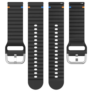 Dây đeo silicon 20mm 22mm cho Huami amazfit GTS 2 / GTS 3 / GTR 2 / GTR 3 / GTR 4 Dây đeo đồng hồ thông minh Dây đeo đồng hồ thể thao phong cách sóng