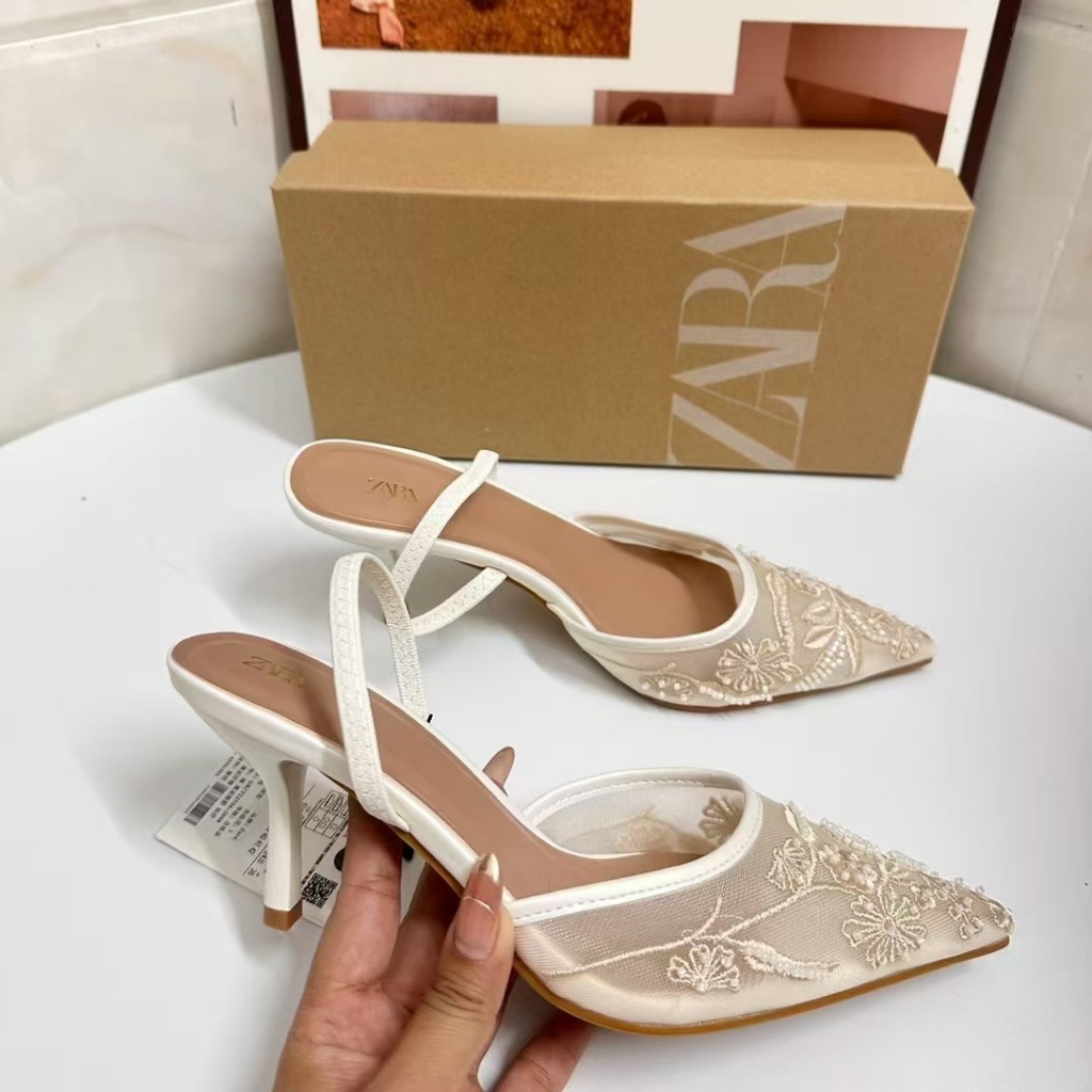 Giày cao gót mũi nhọn ZARA mới dành cho nữ
