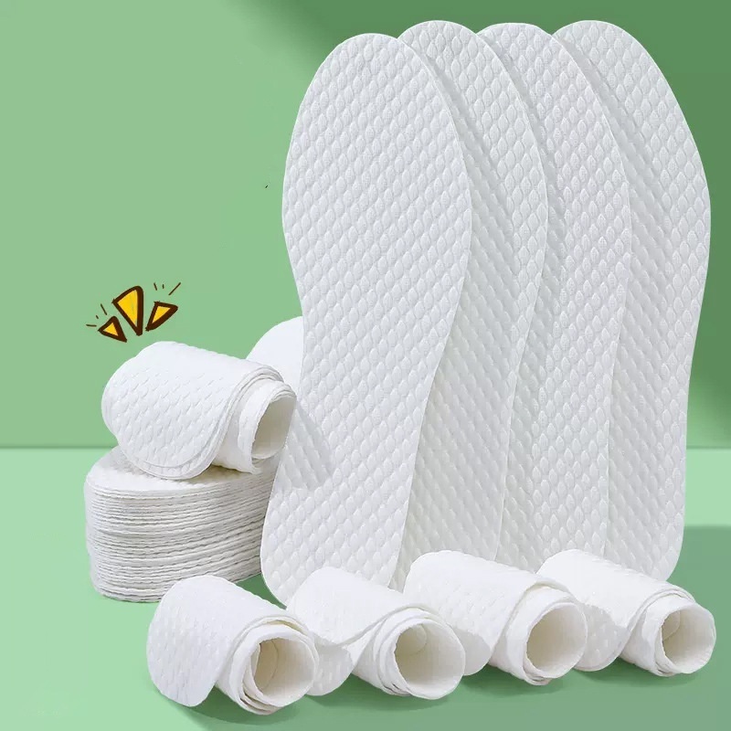 Đế Lót Giày Bằng Gỗ Khử Mùi Thấm Hút Mồ Hôi Dùng Một Lần Tiện Lợi