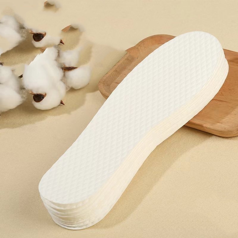 Đế Lót Giày Bằng Gỗ Khử Mùi Thấm Hút Mồ Hôi Dùng Một Lần Tiện Lợi