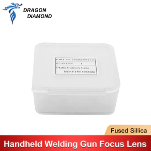 Ống kính lấy nét bảo vệ hàn Laser bằng sợi cầm tay D20 F50 / 120 / 150 / 200mm cho đầu súng cầm tay WSX QiLin CQWY SUP