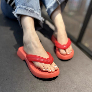 Melissa Phong Cách Mới Đế Dày Flip-Flops Ngoài Trời Chống Trơn Trượt Đi Biển Giày Thạch
