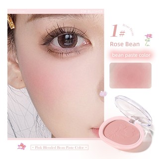 Novo Blush Palette 5g Pink Cheek Rouge Powder Natural Matte Nude Makeup Longlasting Color Rendering Facial Cosmetics 6499