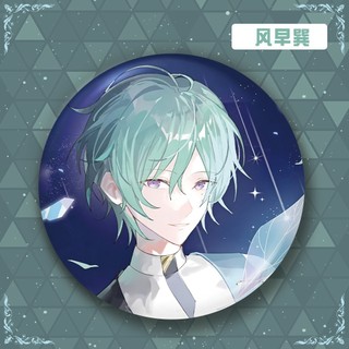 Ensemble Stars Valkyrie Itsuki Shu Huy Hiệu Nút Thổ Cẩm Chân Cosplay Bộ Sưu Tập Đồ Chơi Túi Trang Trí Quà Tặng 58mm