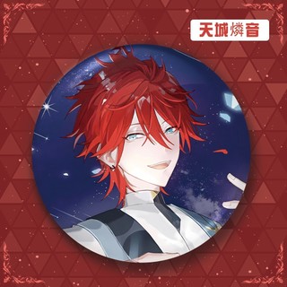 Ensemble Stars Valkyrie Itsuki Shu Huy Hiệu Nút Thổ Cẩm Chân Cosplay Bộ Sưu Tập Đồ Chơi Túi Trang Trí Quà Tặng 58mm