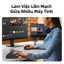 Chuột không dây cuộn siêu nhanh UGREEN Bluetooth 5.4 2.4G Công thái học 5000DPI cho máy tính bảng MacBook Máy tính xách tay Máy tính chuột