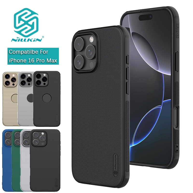 Nillkin Cho iPhone 16 Pro Max / iPhone 16E 17E / 16 Plus / Frosted Shield Pro Ốp Lưng Nhựa Mờ Từ Tính Vỏ Điện Thoại Vỏ Bảo Vệ