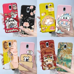 Dành Cho Samsung J7 + 2018 J7 Plus, J7 Prime G610 Ốp Điện Thoại Silicon Mềm TPU Ốp Lưng Hoạt Hình Thời Trang Tranh Mặt Sau Vỏ Bảo Vệ