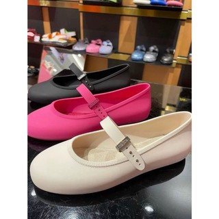 Giày nữ Melissa Buckle Flat mới Giày đơn nữ Giày bà ngoại