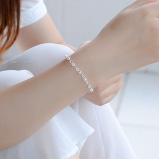 lắc tay bạc nữ titan phụ kiện vòng tay nơ thời trang và cao cấp phong cách Hàn Quốc