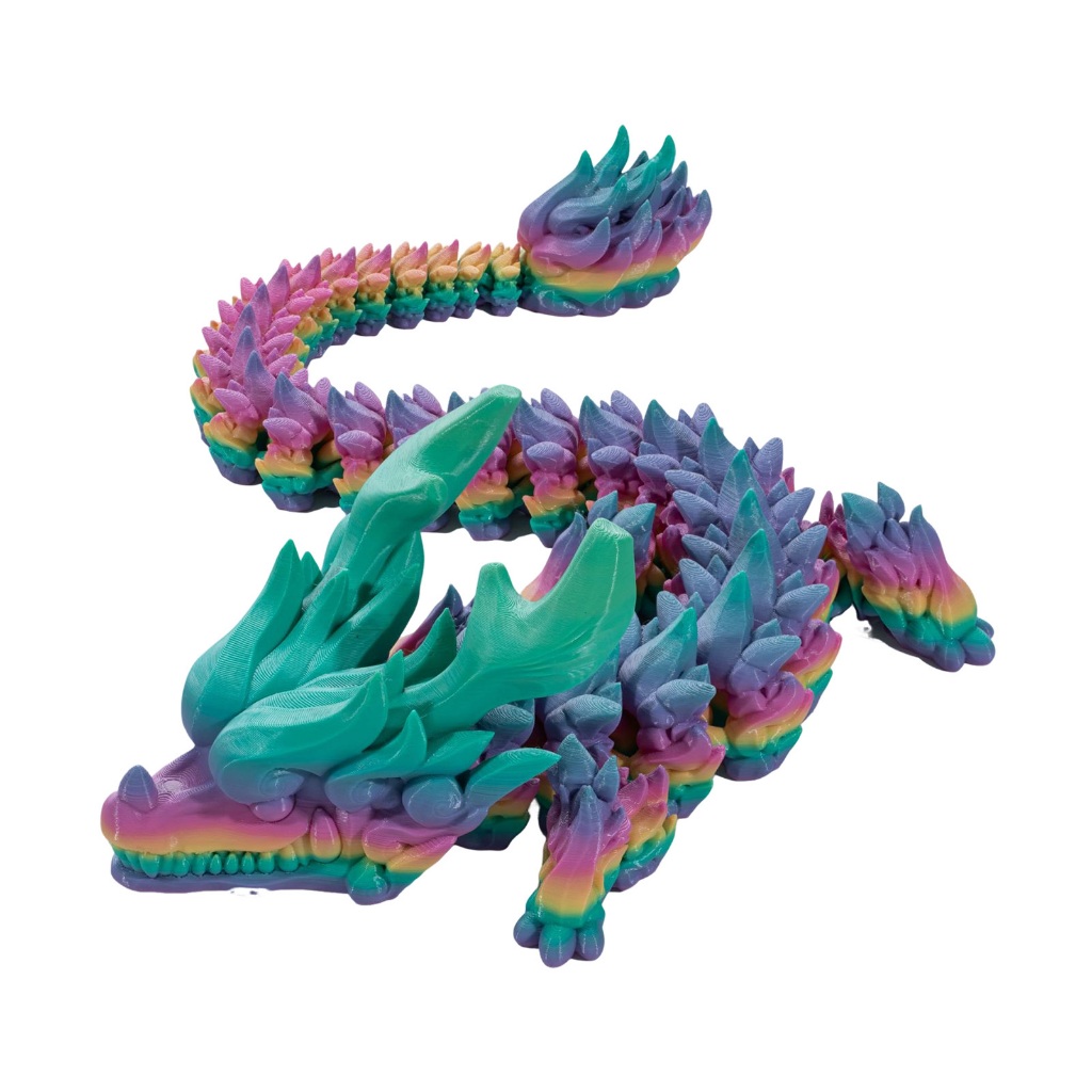 In 3D Pha Lê Rồng Hình Pha Lê Khớp Nối Linh Hoạt Rồng Để Bàn Trung Tâm Cho Phòng Khách Trang Trí Máy Tính Để Bàn