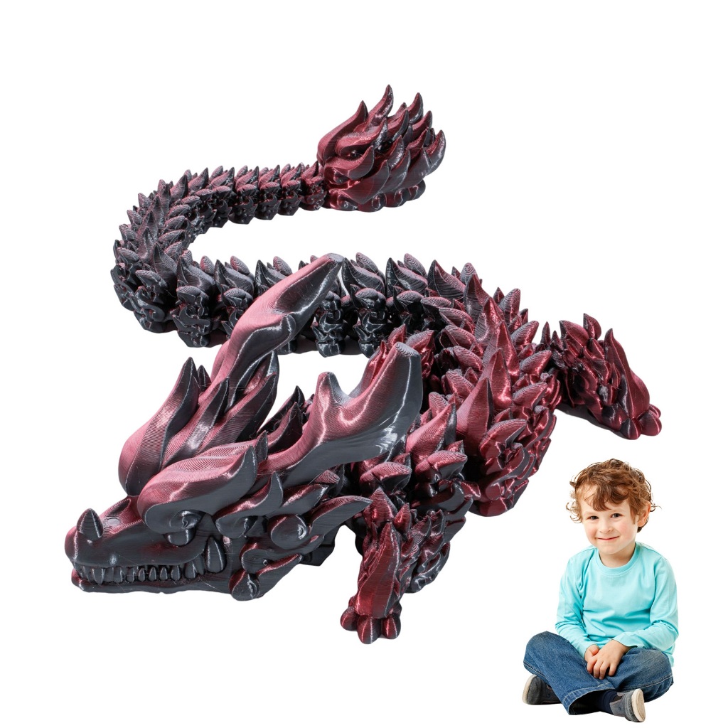 In 3D Pha Lê Rồng Hình Pha Lê Khớp Nối Linh Hoạt Rồng Để Bàn Trung Tâm Cho Phòng Khách Trang Trí Máy Tính Để Bàn