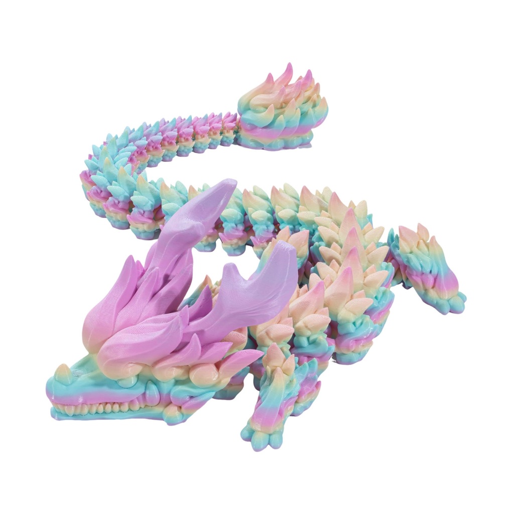 In 3D Pha Lê Rồng Hình Pha Lê Khớp Nối Linh Hoạt Rồng Để Bàn Trung Tâm Cho Phòng Khách Trang Trí Máy Tính Để Bàn