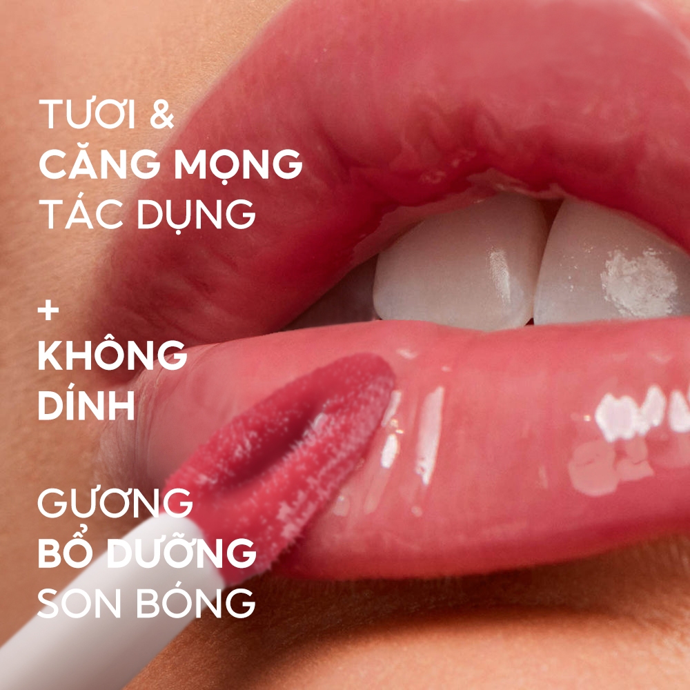 Ảnh O.two.o Cao Cấp Dưỡng Ẩm Vinyl Son Bóng Dưỡng Ẩm Cao Cấp Watery Formula Plump Lip Makeup 40g 4