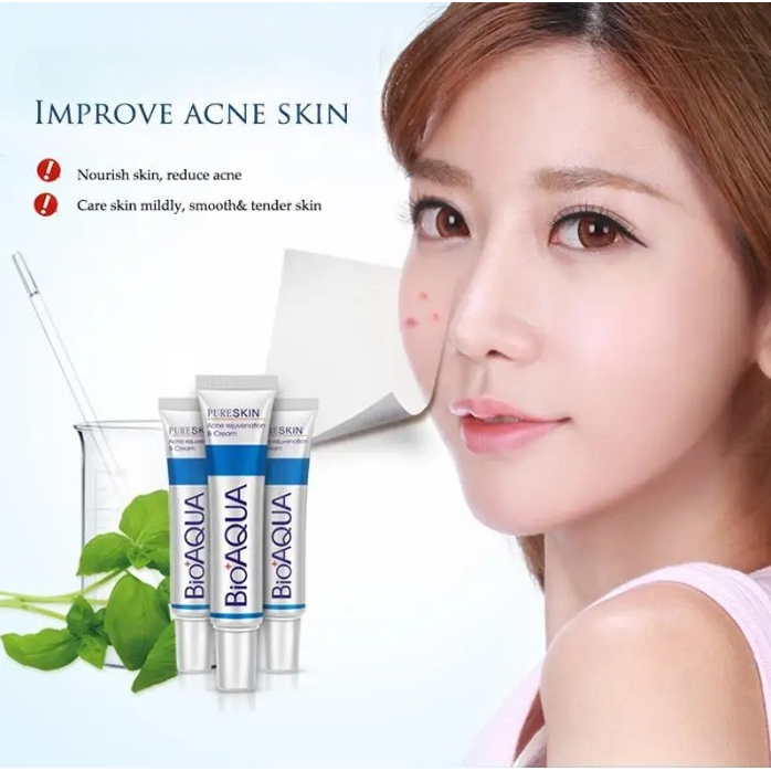 Kem Hỗ Trợ Giảm Mụn Đầu Đen Kiềm Dầu Se Khít Lỗ Chân Lông Làm Trắng Da Bioaqua