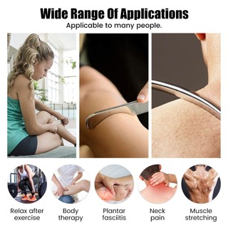 Thép không gỉ IASTM Scraping Board Massage Dụng cụ cạo sâu Fascia Massage Phục hồi thư giãn cơ bắp