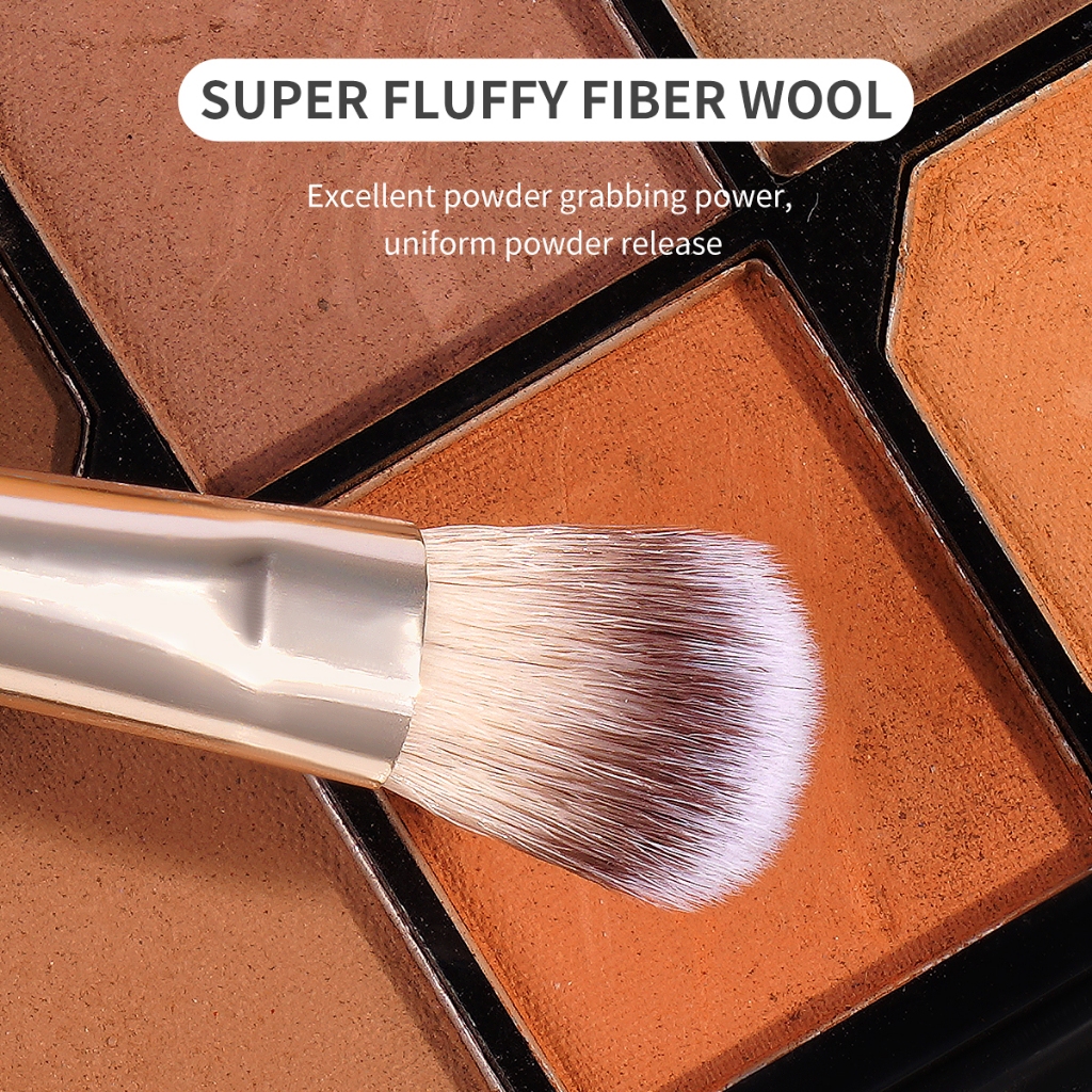 MAANGE  Bộ 29 Cọ Makeup Sợi Len Mềm Tay Cầm Dài Ống Nhôm Cao Cấp Làm Đẹp Da Mặt 52037