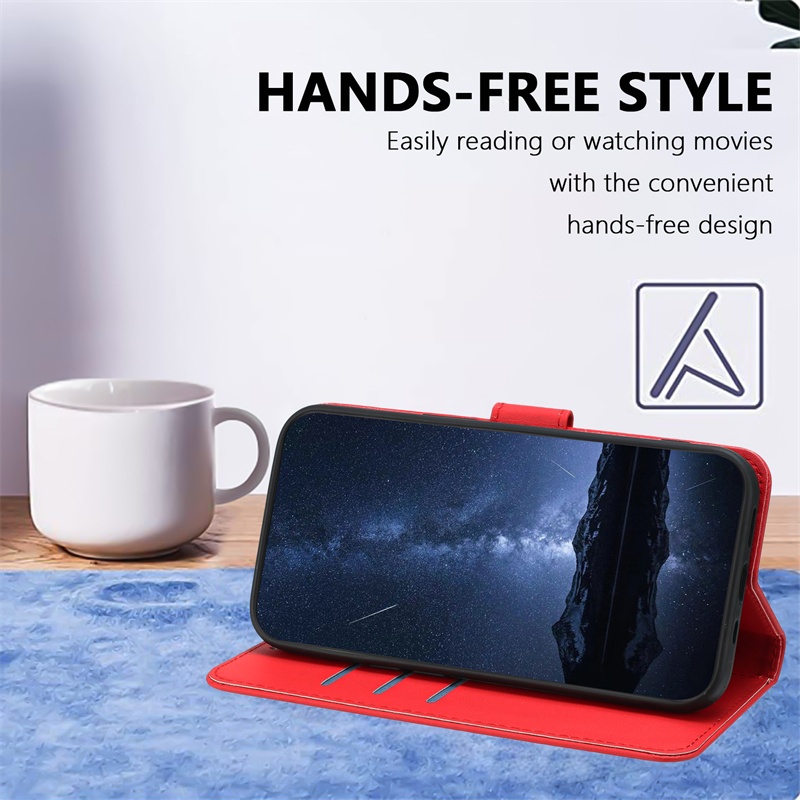 Ốp Lật Cho Honor Magic 5 6 Lite 7 Pro 5G Da Đứng Ví Khe Cắm Thẻ Vỏ Bảo Vệ