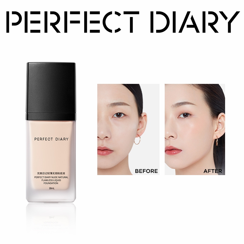 Ảnh Kem Nền Che Khuyết Điểm Tự Nhiên Perfect Diary 10 Màu Lựa Chọn 30ml 1