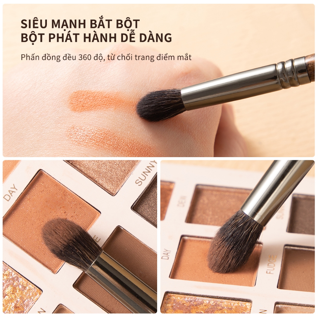 Ảnh 【OVW】Bộ cọ chải tóc tự nhiên OVW Trang điểm chuyên nghiệp Bộ 7 món nổi bật / Dụng cụ cọ hình mắt XQ51112141920 4