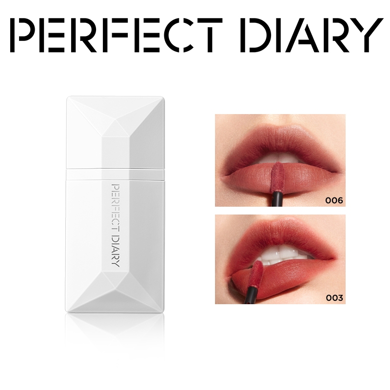 Ảnh Son Môi PERFECT DIARY ReadMe Lip Veil 10 tông màu tùy chọn lâu trôi 4ml 1