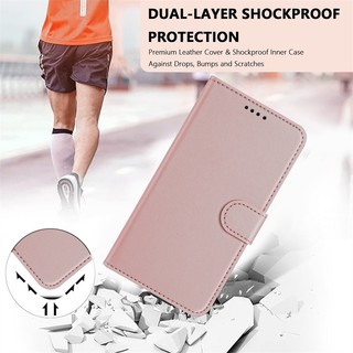 Ốp Lật Cho OPPO A1i A2M A5 A9 A11 A11S A18 A32 2020 A33 A38 A53 A53S A58 A59 A78 A79 4G 5G Da Đứng Ví Khe Cắm Thẻ Vỏ Bảo Vệ