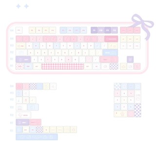 Sanrio Keycaps PBT Dye-sub Cherry Profile Keycap Custom Keycaps Tương thích với công tắc Cherry Gateron MX