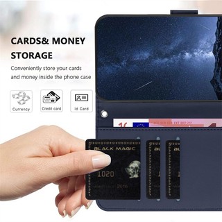 Ốp Lật Cho OPPO Find X3 X5 Lite X6 X7 Ultra X8 Pro 5G Da Đứng Ví Khe Cắm Thẻ Vỏ Bảo Vệ