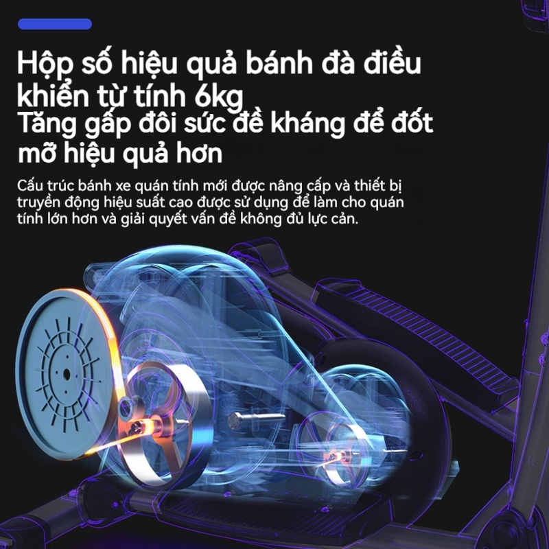(Chính hãng)Xe đạp tập thể dục đa năng, xe đạp cử động toàn thân tại nhà