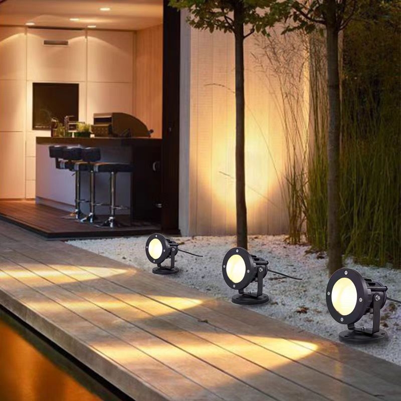 Đèn LED bãi cỏ 5W Đèn chiếu sáng ngoài trời IP65 Đèn đường LED chống nước sân vườn