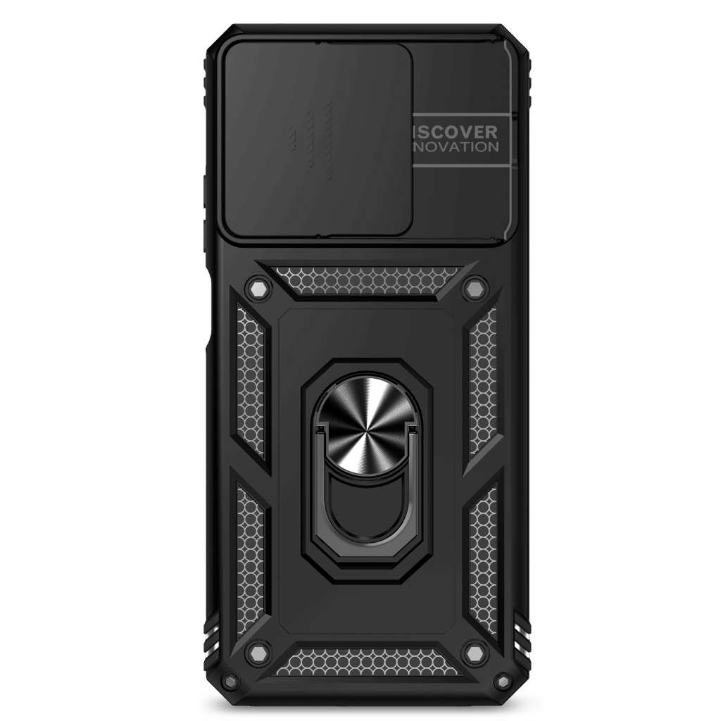 Dành Cho Motorola Moto G 5G 2025 / G 4G 2024 / One 5G Ace 2022 / G Play 2023 Ốp Lưng Chống Sốc Giá Đỡ Nhẫn PC Cứng Vỏ Giáp Điện Thoại