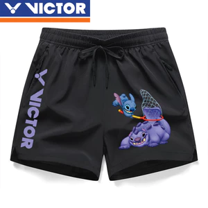 Quần short Victor Quần short cầu lông Victor dành cho nam nữ đi học Quần short thể thao khô nhanh và thoáng khí