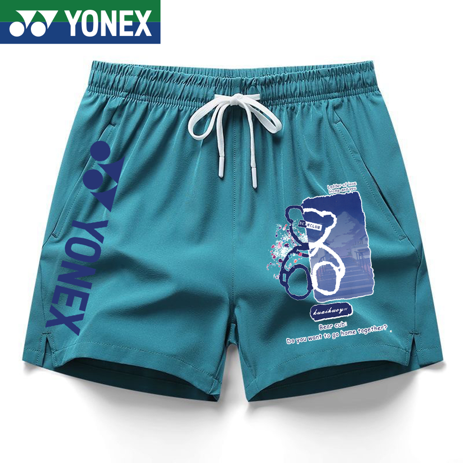 Quần short cầu lông YONEX dành cho nam nữ đi học Thể thao Quần short có dây kéo Quần lót 152254 Hấp thụ mồ hôi / Vi khuẩn / Bảo vệ tia cực tím