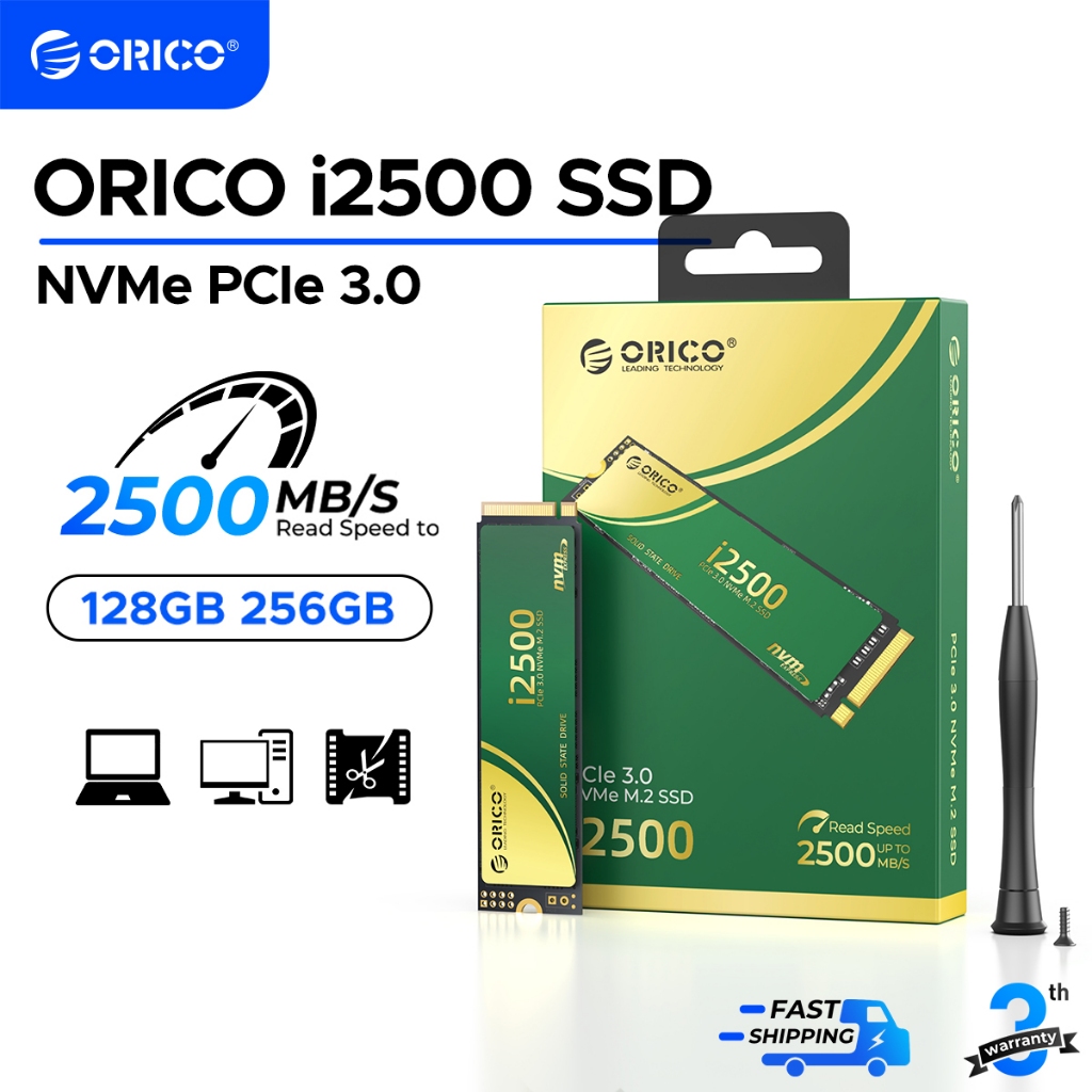 Orico i2500 1TB M.2 NVMe SSD TLC Nand PCIe 3.0 2280 SSD 512GB 1TB 2TB ...