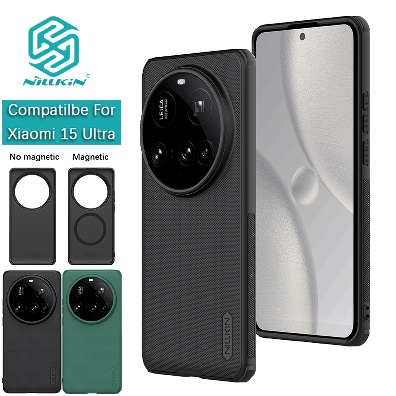 Nillkin Cho Xiaomi 15 Ultra / Mi 14 Ultra Frosted Shield Pro Từ Mờ Nhựa Cứng Ốp lưng Vỏ Bảo Vệ