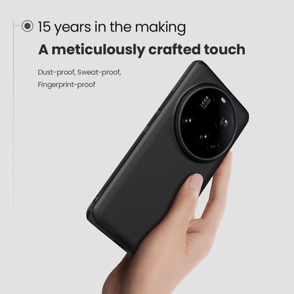 Nillkin Cho Xiaomi 15 Ultra / Mi 14 Ultra Frosted Shield Pro Từ Mờ Nhựa Cứng Ốp lưng Vỏ Bảo Vệ