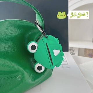 Dành Cho AirPods 4 Pro 2 1 2 3 Pro Tai Nghe Ngồi Dumb Ếch Chống Rơi Tai Nghe Silicon Vỏ Bảo Vệ