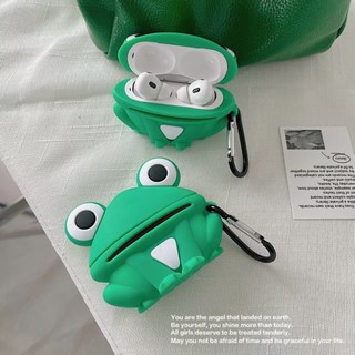 Dành Cho AirPods 4 Pro 2 1 2 3 Pro Tai Nghe Ngồi Dumb Ếch Chống Rơi Tai Nghe Silicon Vỏ Bảo Vệ
