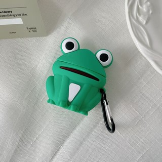 Dành Cho AirPods 4 Pro 2 1 2 3 Pro Tai Nghe Ngồi Dumb Ếch Chống Rơi Tai Nghe Silicon Vỏ Bảo Vệ