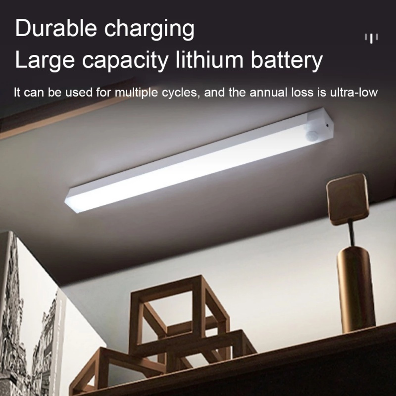 Licer Cảm Biến Chuyển Động Đèn LED 3 Màu Vô Cấp Làm Mờ Đa Năng Đèn Khẩn Cấp Di Động Sạc Tủ Đèn Tủ Quần Áo Ngủ | BigBuy360 - bigbuy360.vn