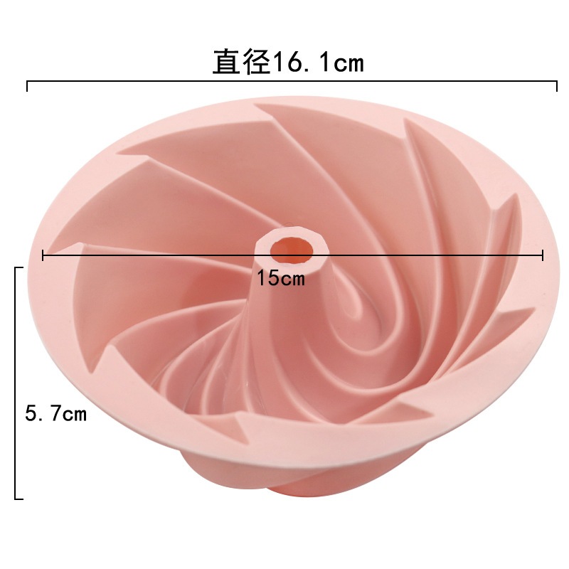 Khuôn nướng bánh silicone tráng miệng kiểu Pháp 6/9 inch, mousse, DIY, Guguhoff