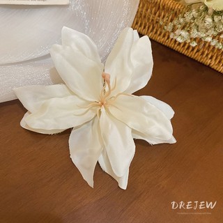 Drejew Vải Hàn Quốc Mô Phỏng lily Tóc Thời Trang Và Đa Năng Tóc Bên Mỏ Vịt Kẹp Kỳ Nghỉ Phong Cách Phụ Kiện Tóc Nữ