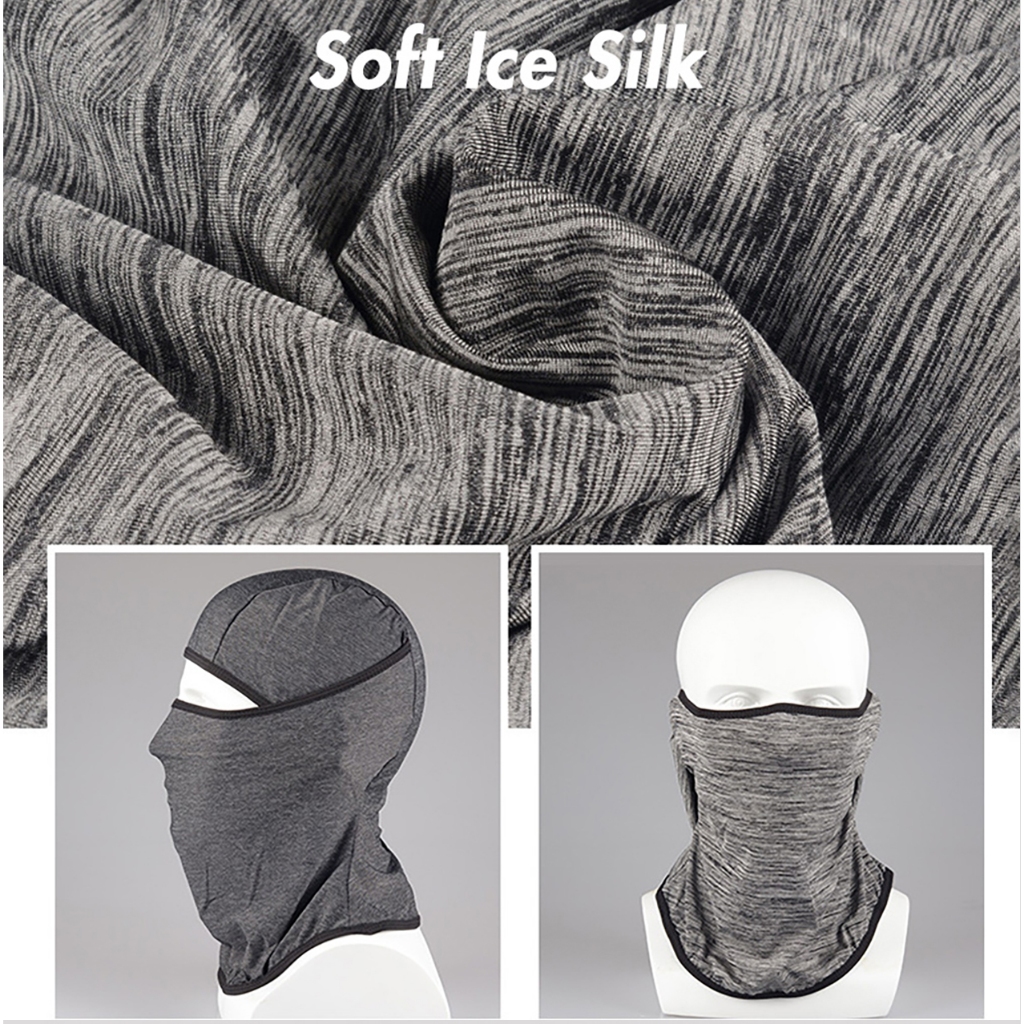 Mũ Bảo Hiểm Xe Máy Ice Silk Thoáng Khí, Chống Tia UV, Phù Hợp Dùng Ngoài Trời