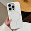 Ốp điện thoại silicon từ tính hình tròn mịn màu đỏ iP 16 ProMax cho iPhone 16 15 14 13 12 Pro Max 11 ProMax 14 / 15 / 16Plus Vỏ silicon chống sốc